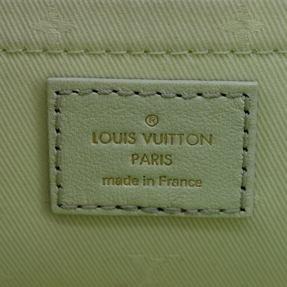 LOUIS VUITTON  Alma BB Bubblegram Quilted Leather Satchel Crossbody Bag Green - Picture 11 of 11